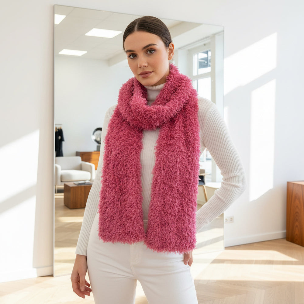 Bufanda Multiposición Dark Rose