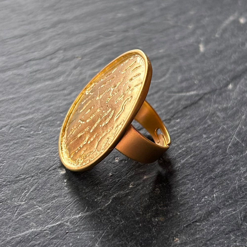 Anillo Tierra Dorado