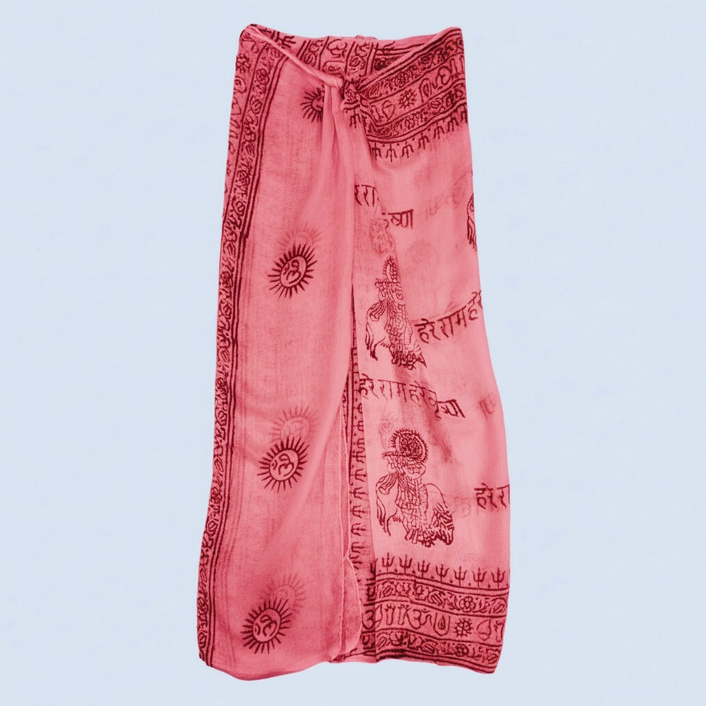 Pareo Rosa Flamenco