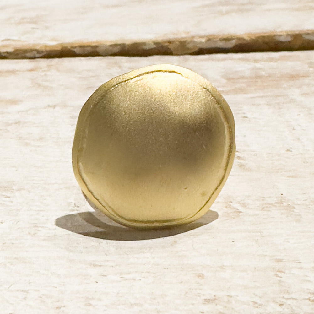 Anillo Oval Dorado