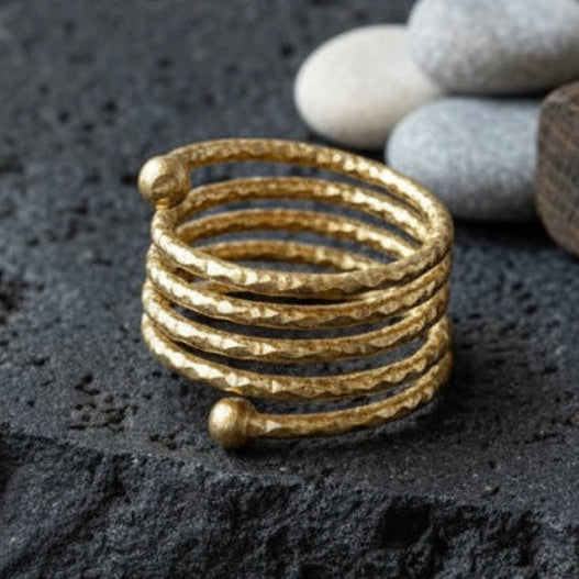 Anillo Muelle Dorado