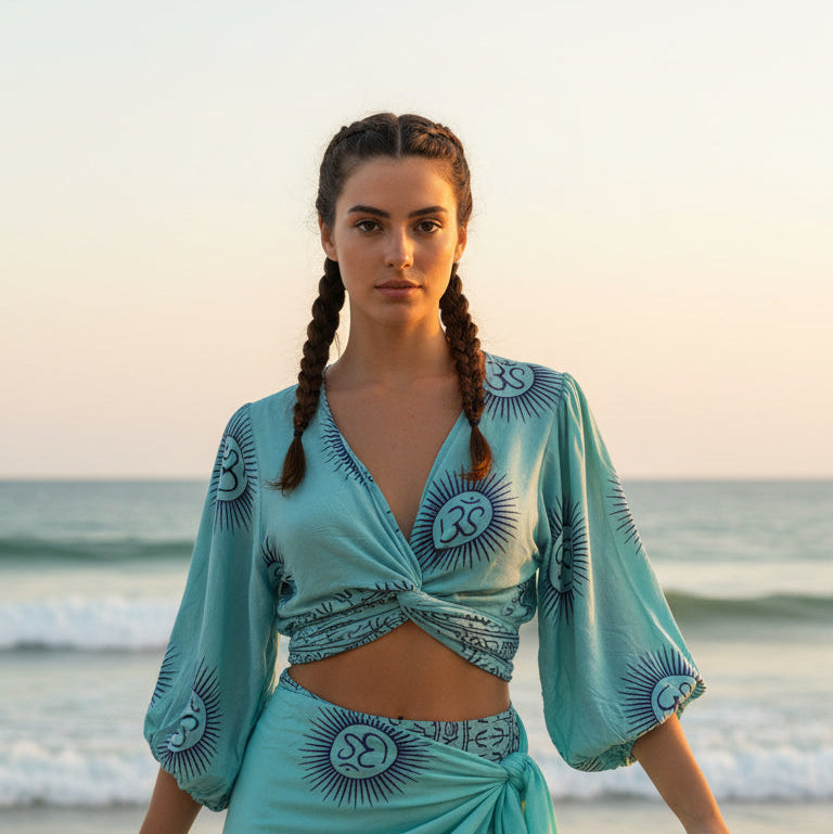 Bolero Turquesa/denim