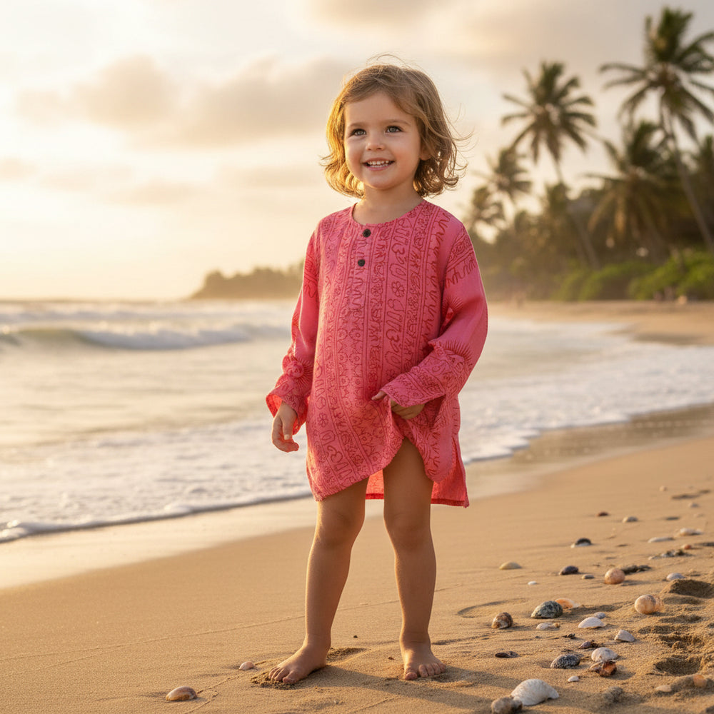 Kurta Chicle de Niños. (Recomendamos pedir una talla más).
