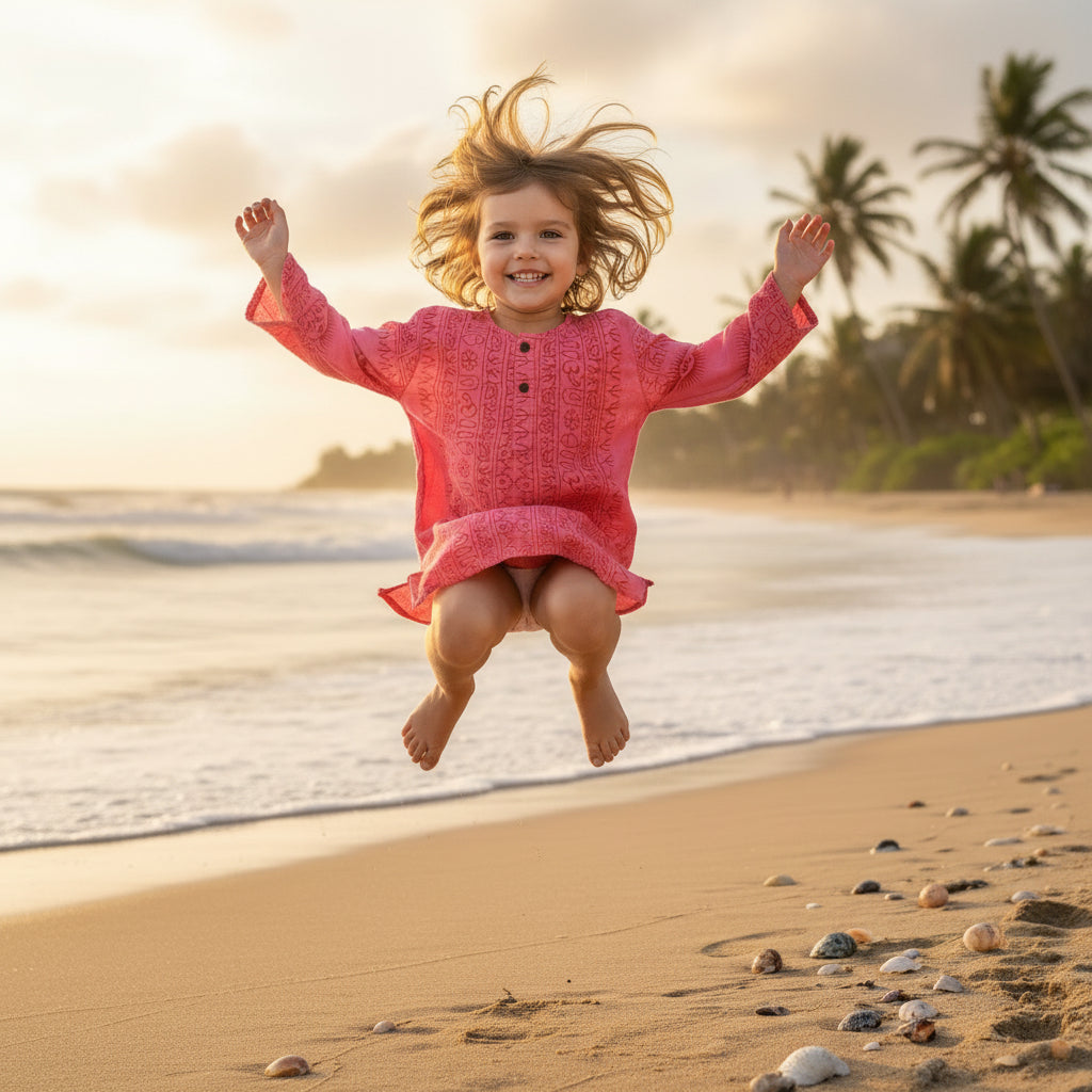 Kurta Chicle de Niños. (Recomendamos pedir una talla más).