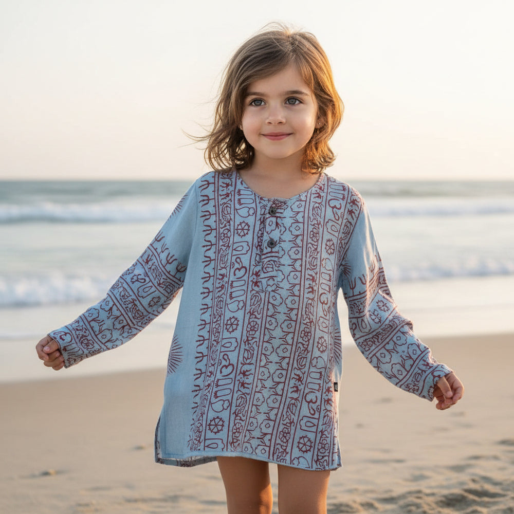 Kurta Perla de Niños. (Recomendamos pedir una talla más).
