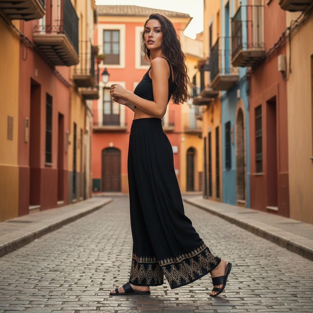 Pantalón Phan Negro