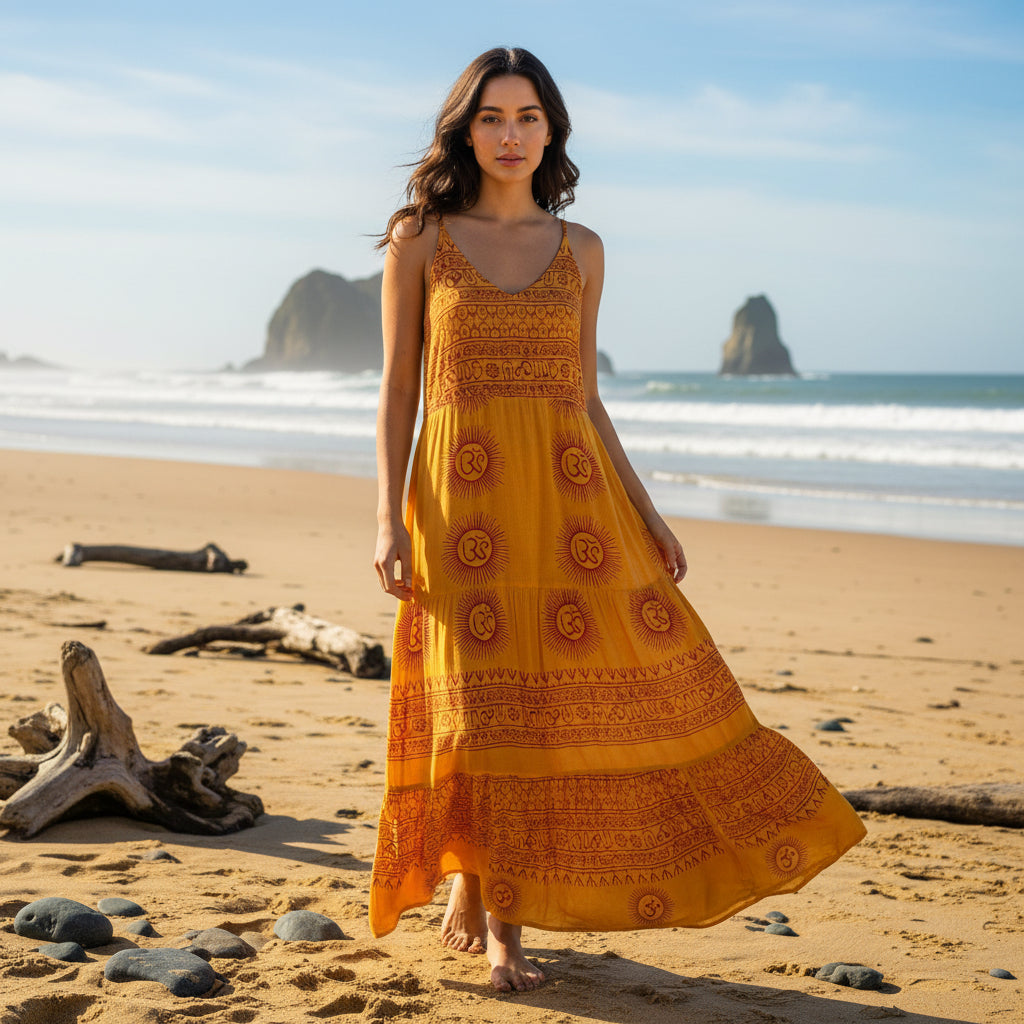 Vestido tirantes Girasol