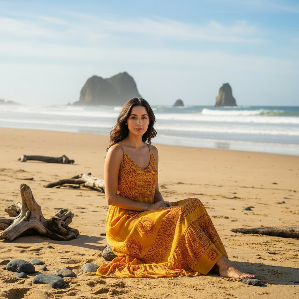 Vestido tirantes Girasol