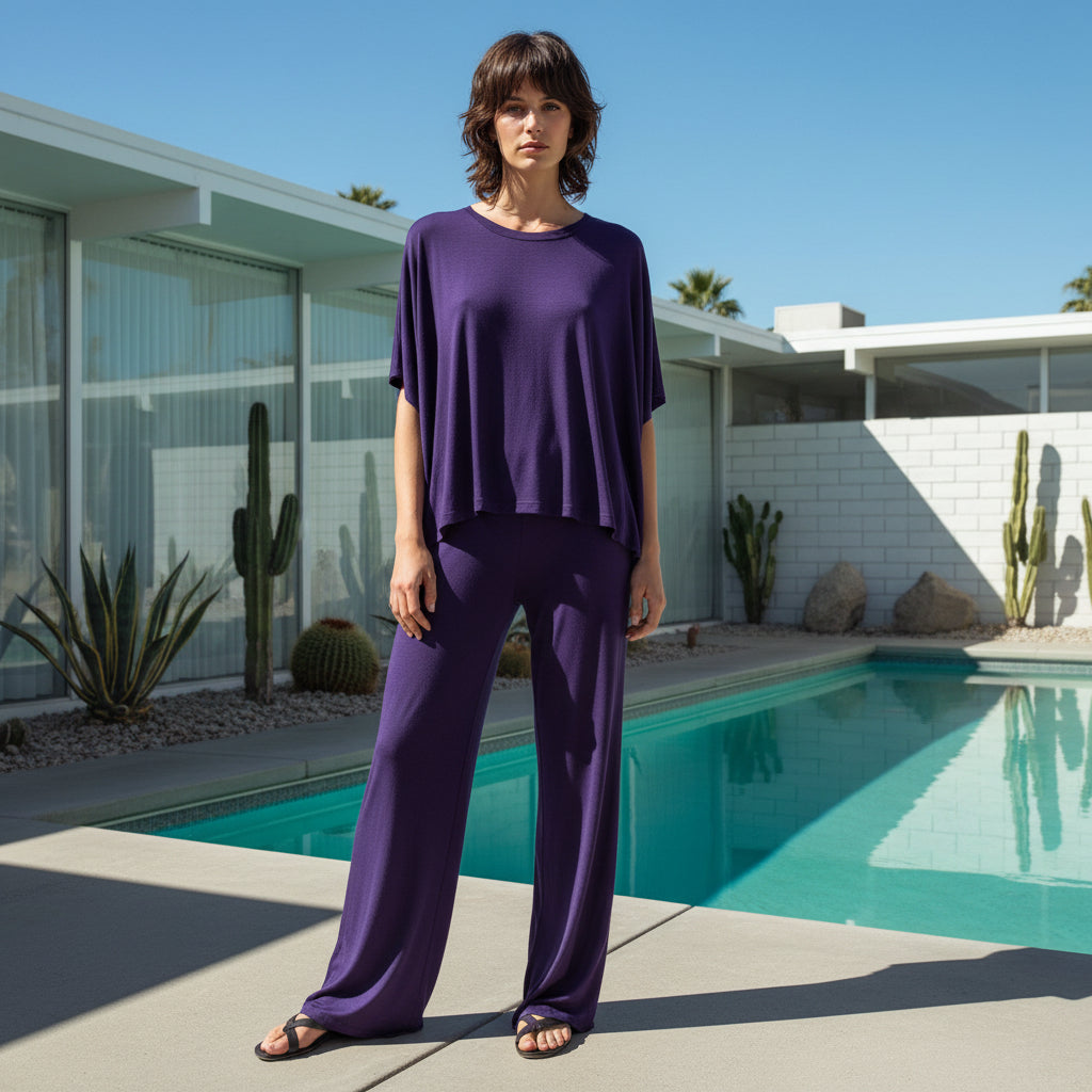 Pantalón Largo Berenjenea