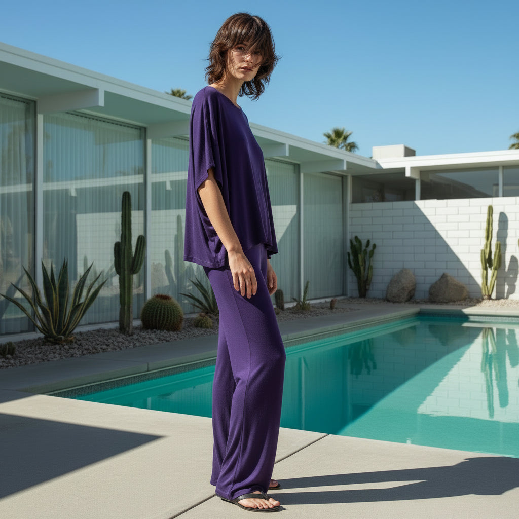 Pantalón Largo Berenjenea