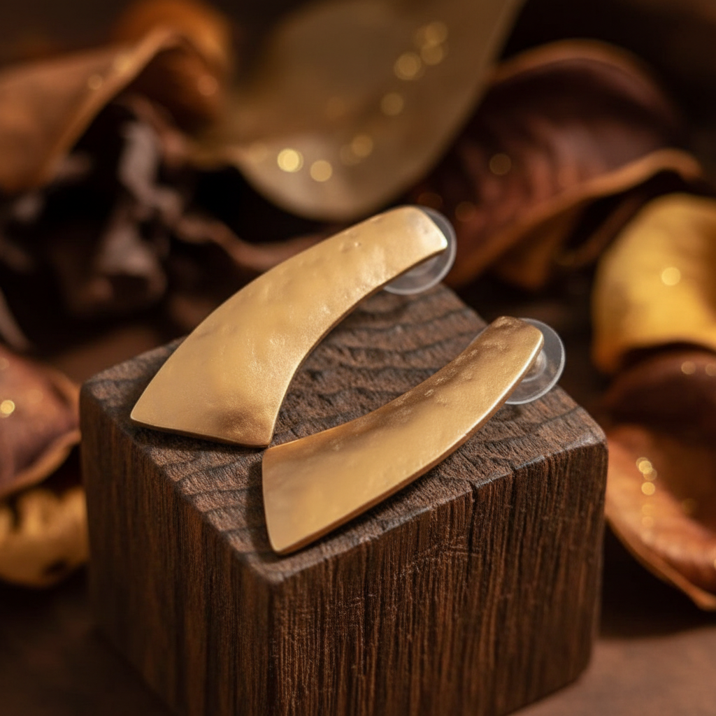 Pendientes Sable Dorados