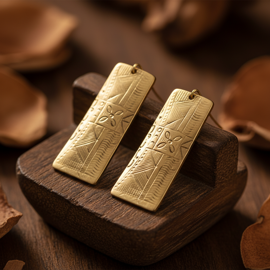 Pendientes Egi Dorados