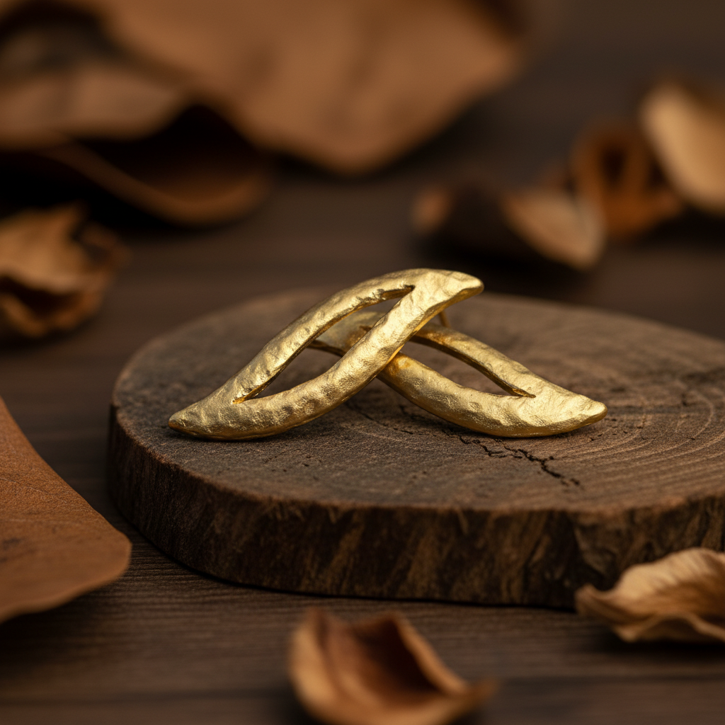 Pendientes Ojal Dorados