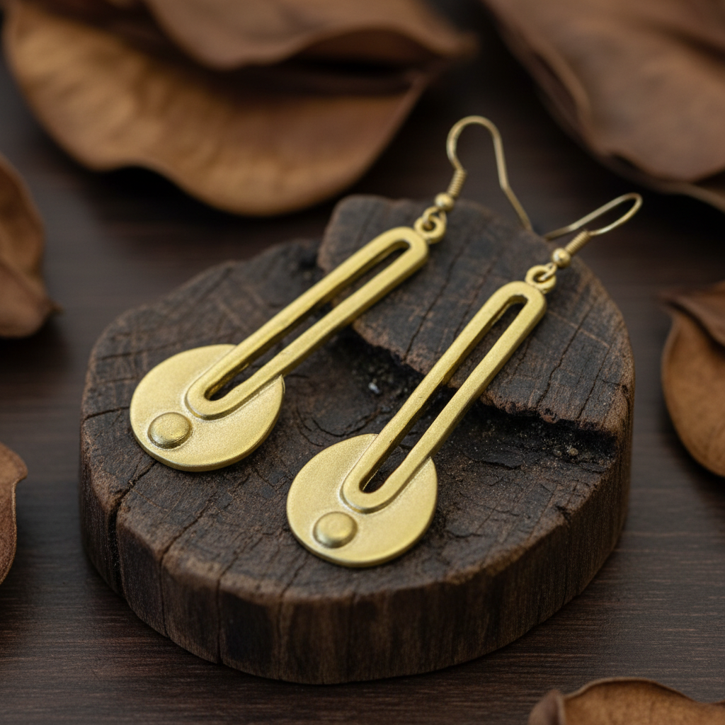 Pendientes Kumat Dorados