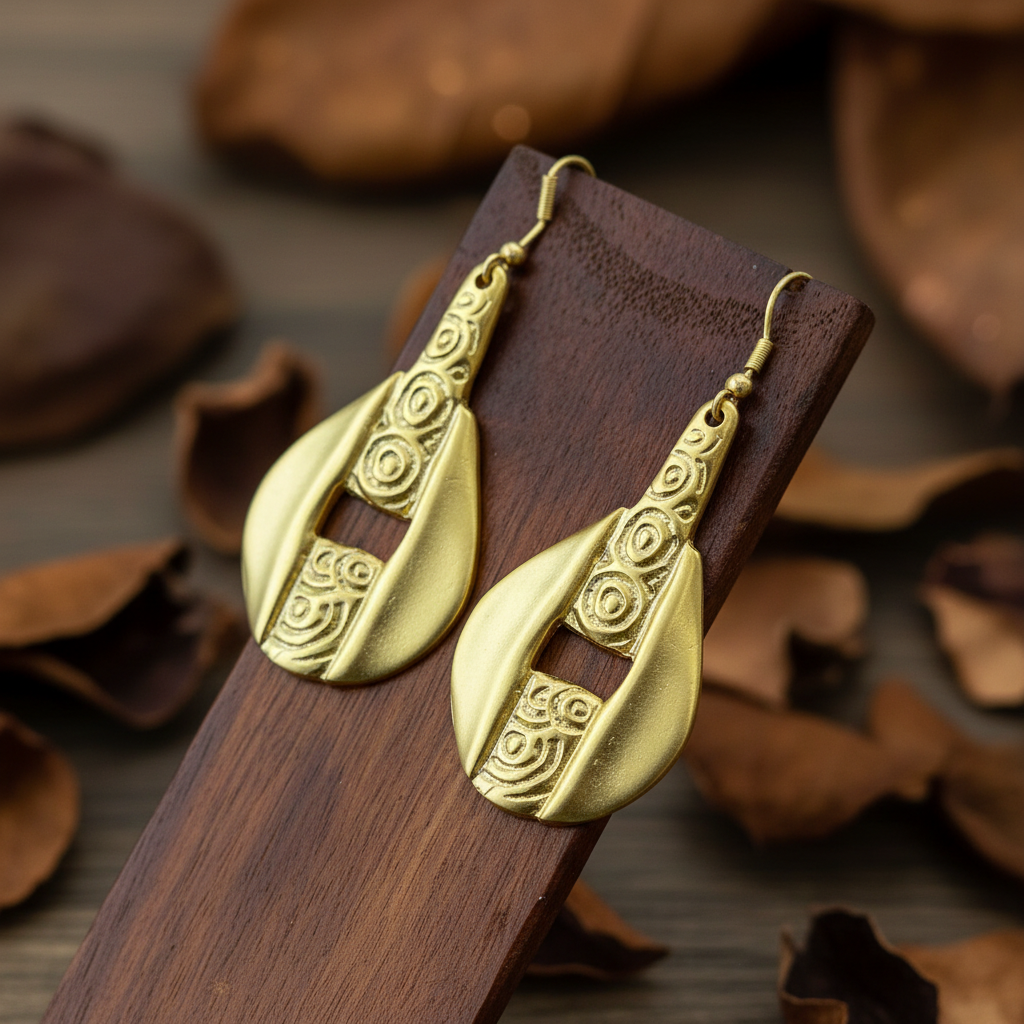 Pendientes Tribal Dorados