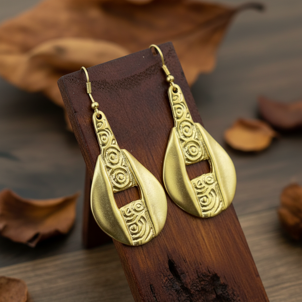 Pendientes Tribal Dorados