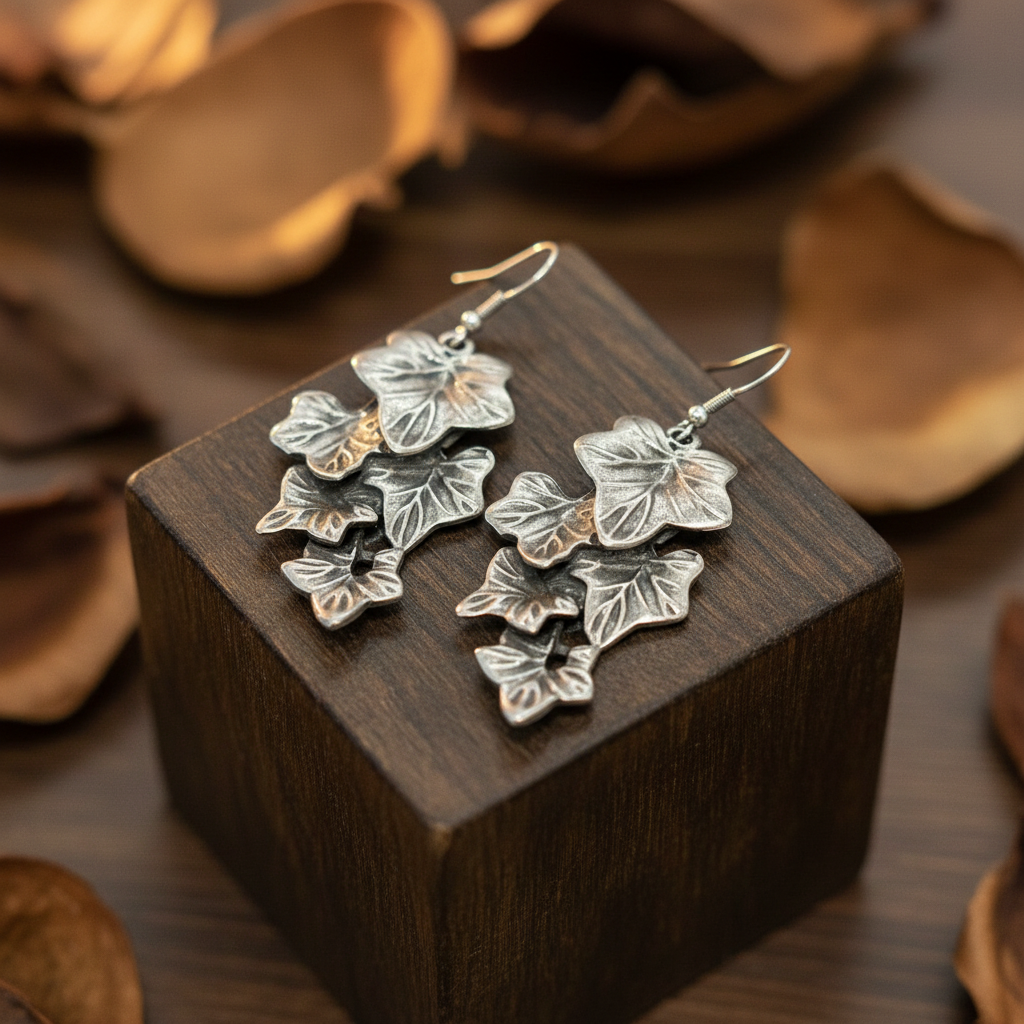Pendientes Hojarasca