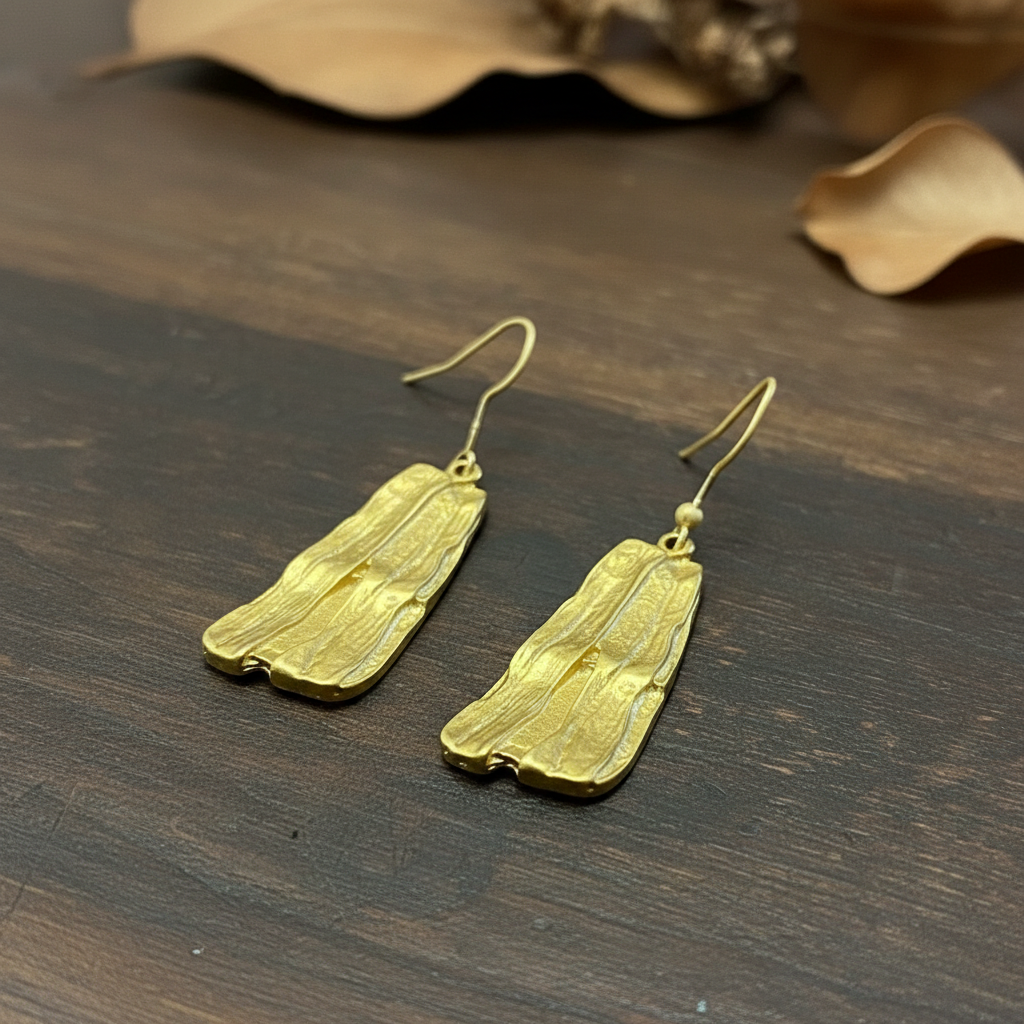 Pendientes Mastaba Dorados