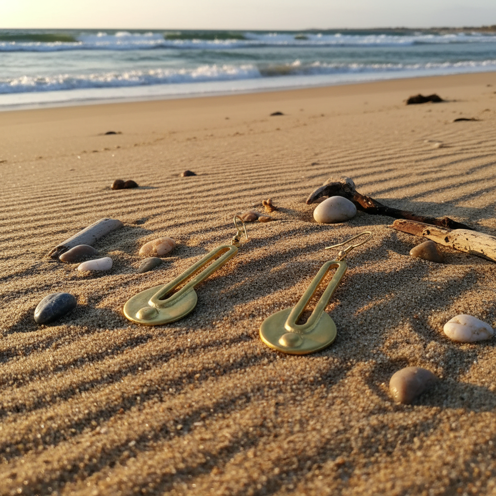 Pendientes Kumat Dorados