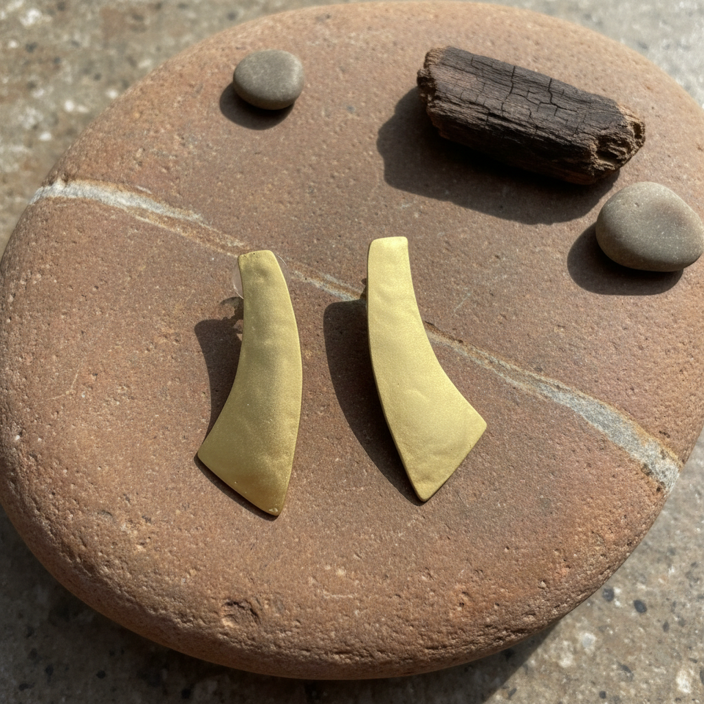 Pendientes Sable Dorados