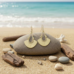 Pendientes Arco Dorados