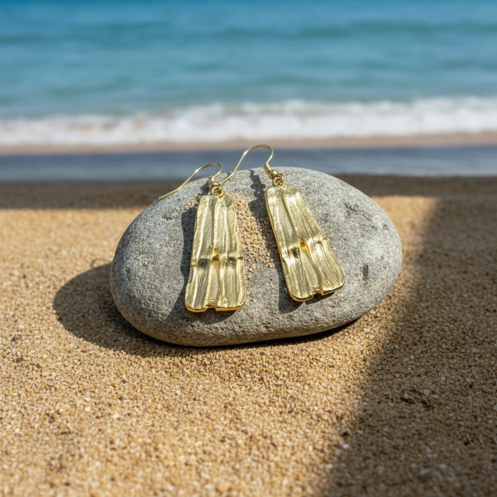 Pendientes Mastaba Dorados