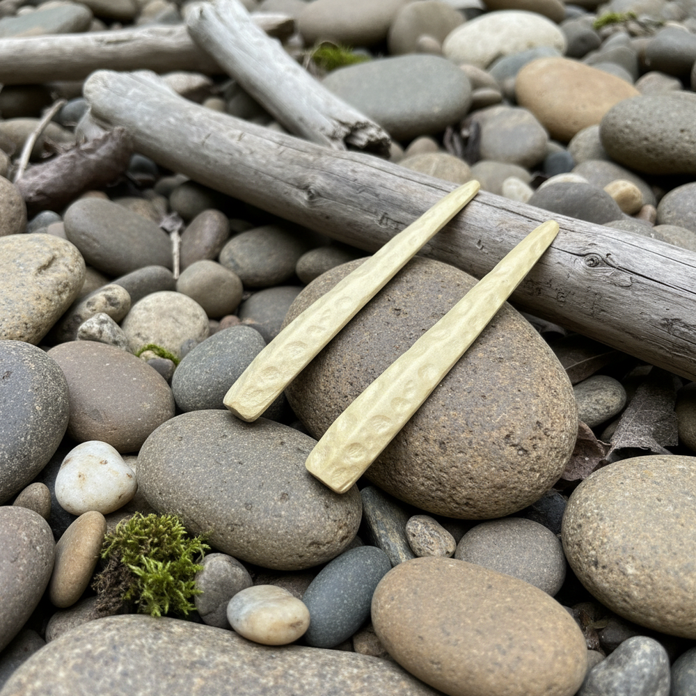 Pendientes Palo Dorados