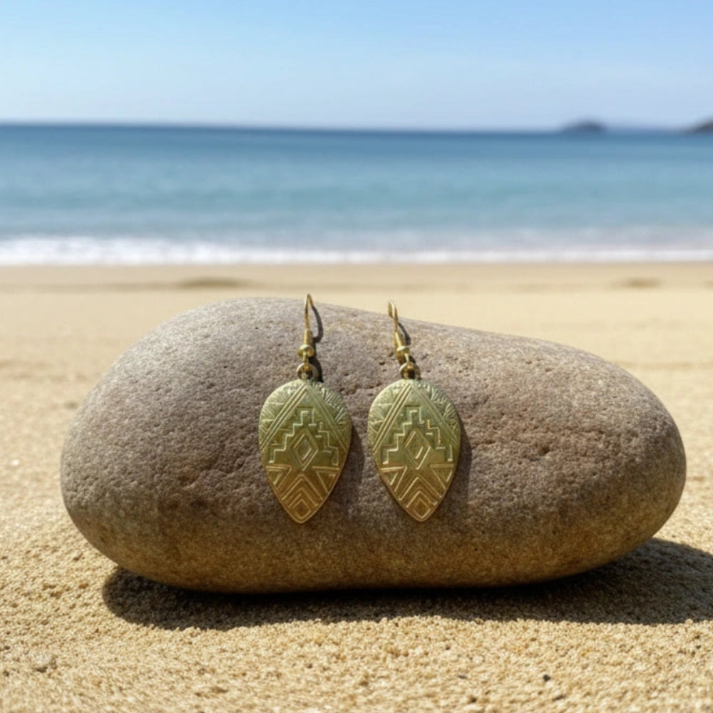 Pendientes Cuore Dorados