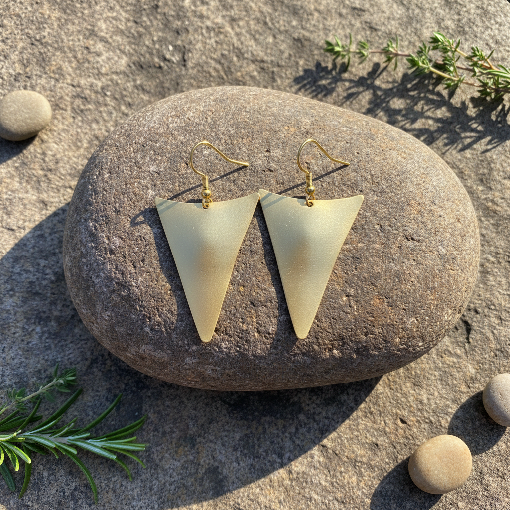 Pendientes Elva Dorado