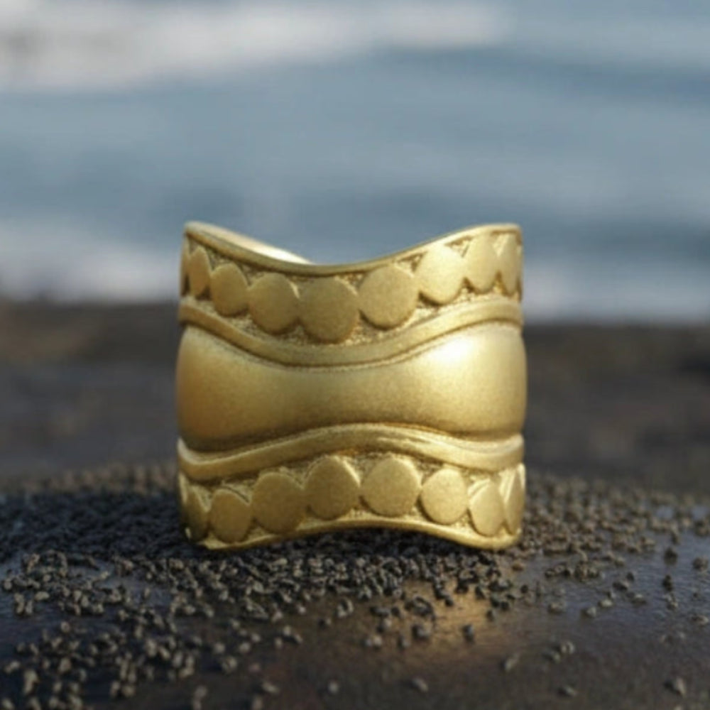 Anillo Bishnu Dorado