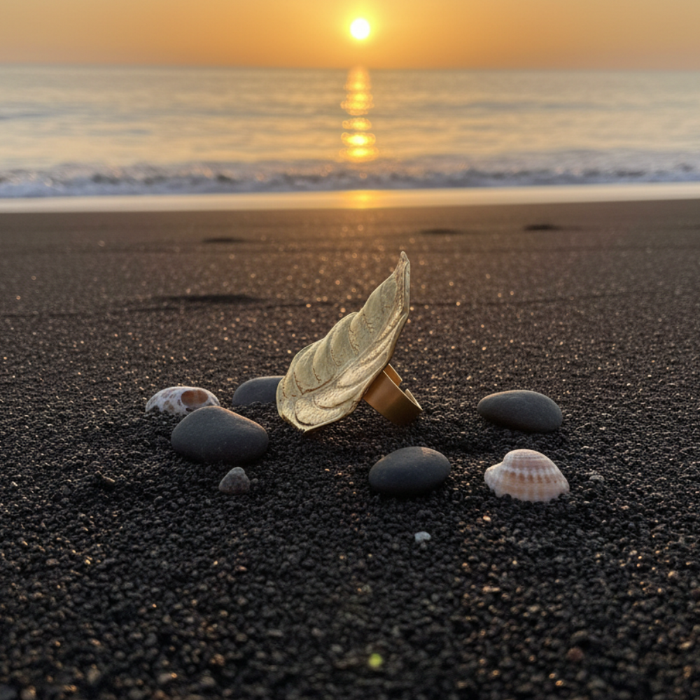 Anillo Encina Dorado