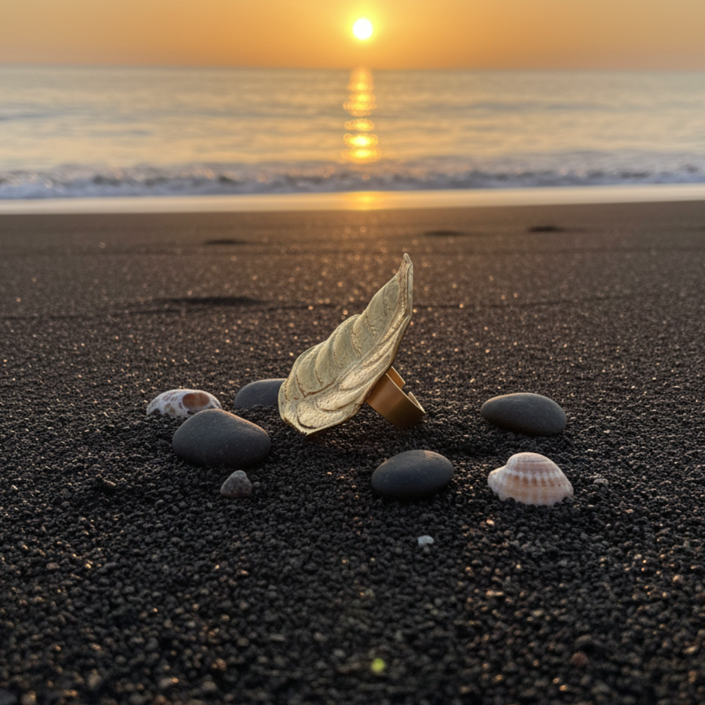 Anillo Encina Dorado