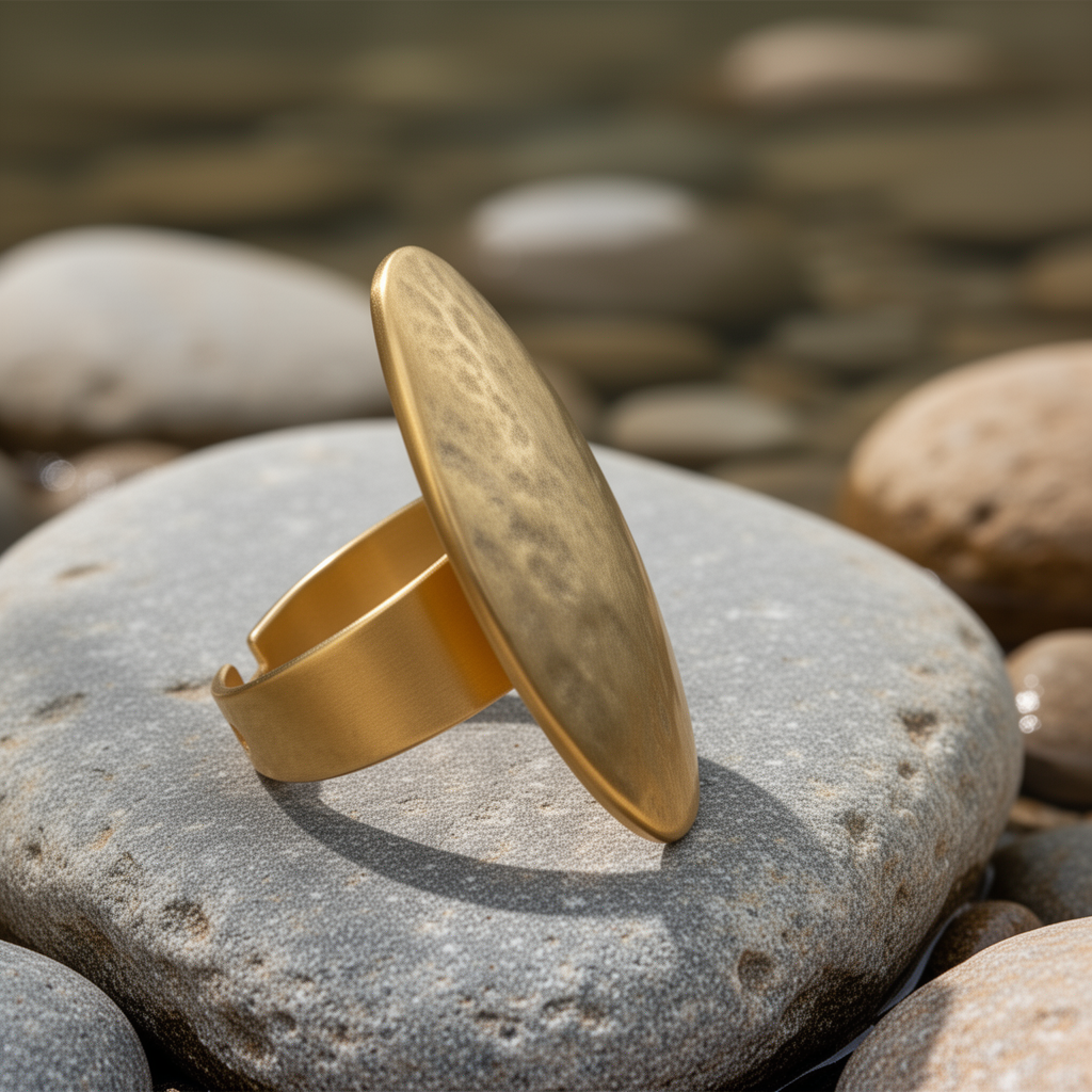 Anillo Escudo Dorado