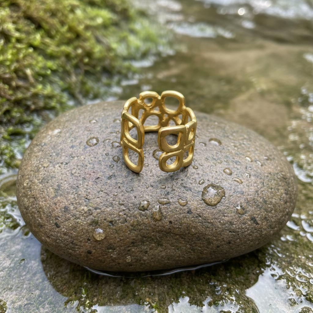 Anillo Gaudí Dorado