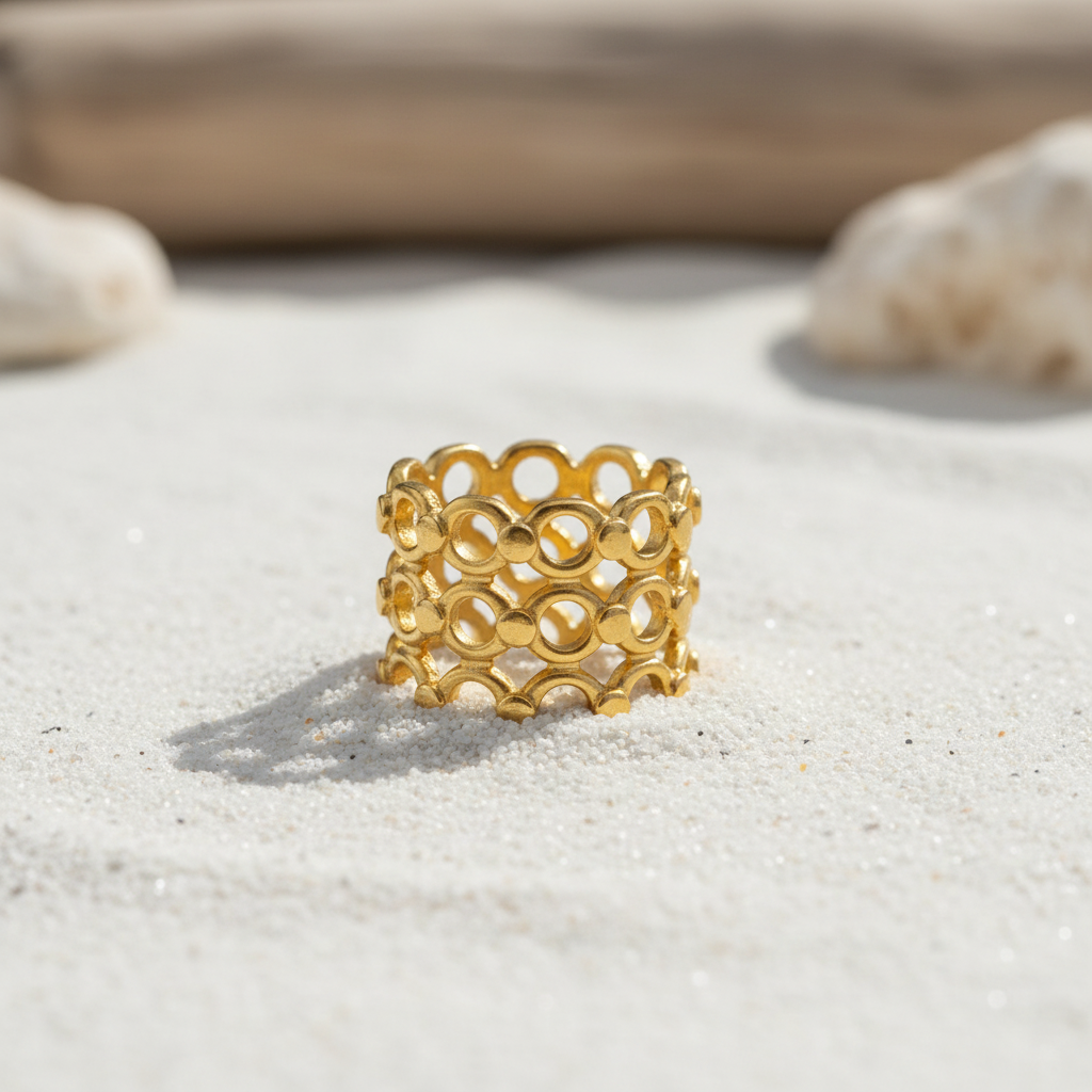 Anillo Libiak Dorado