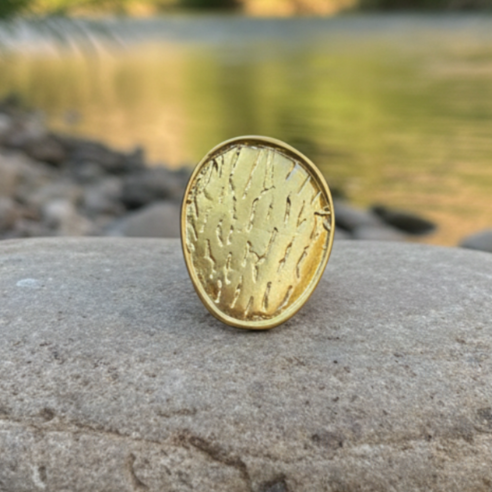 Anillo Tierra Dorado