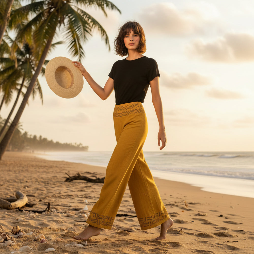 Pantalón Phan Mostaza