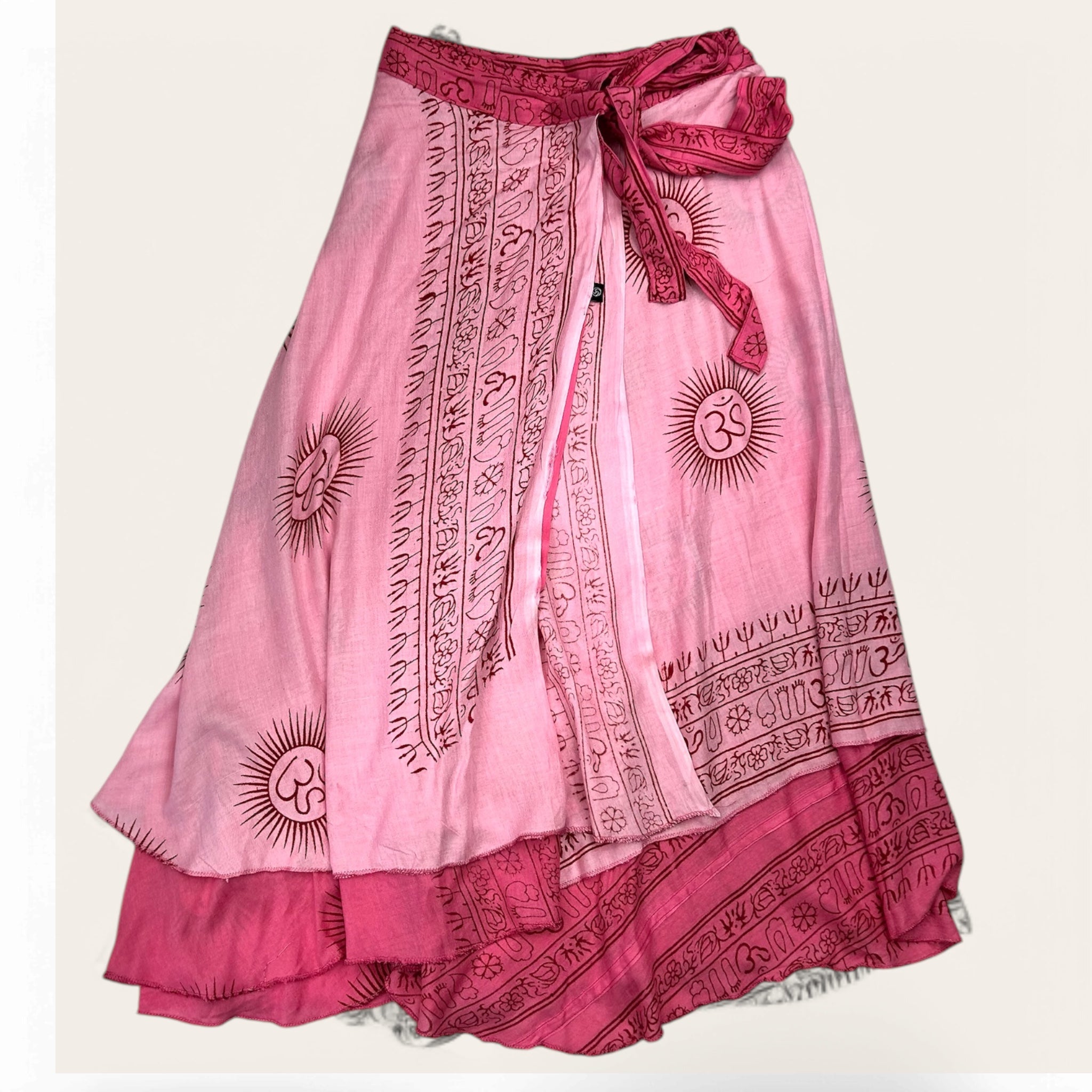 Falda Reversible Chicle/Rosa