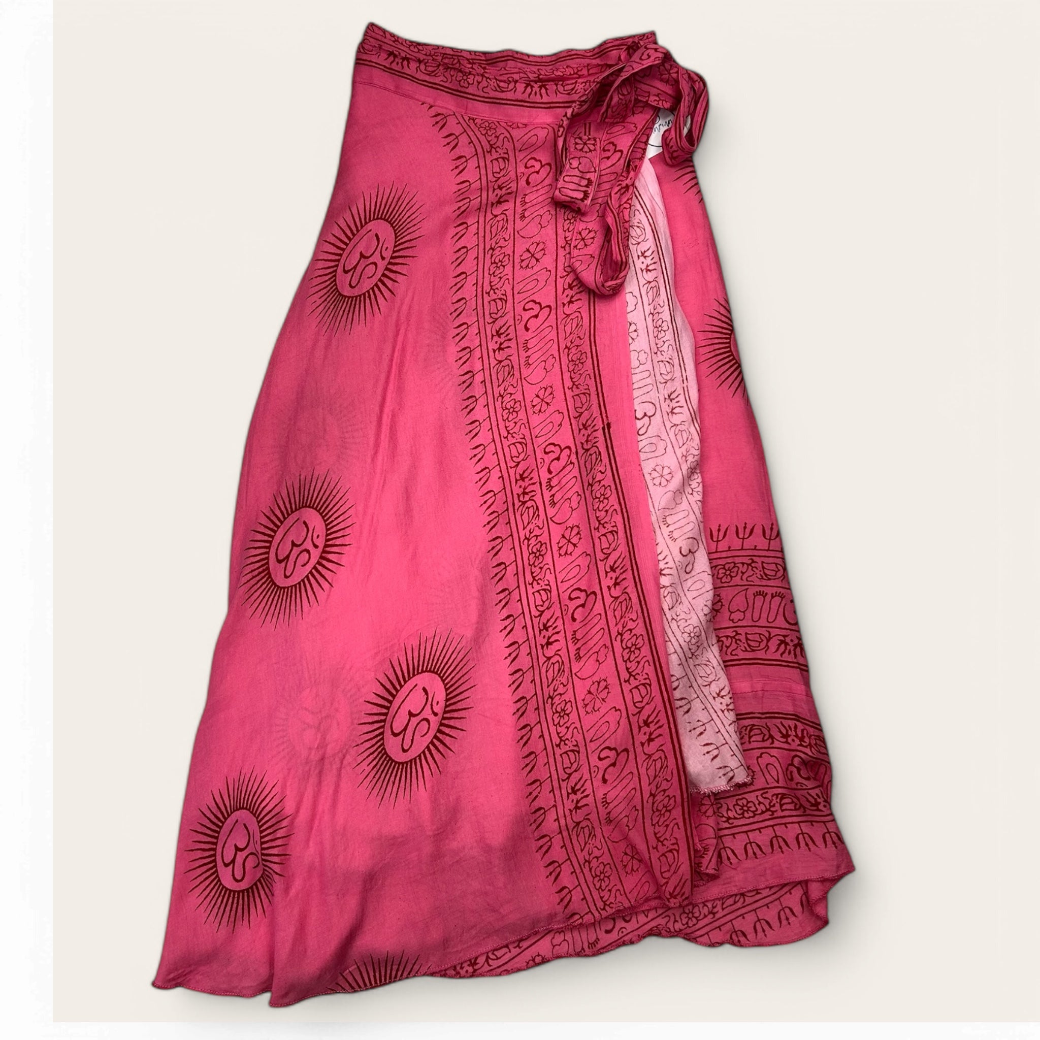 Falda Reversible Chicle/Rosa