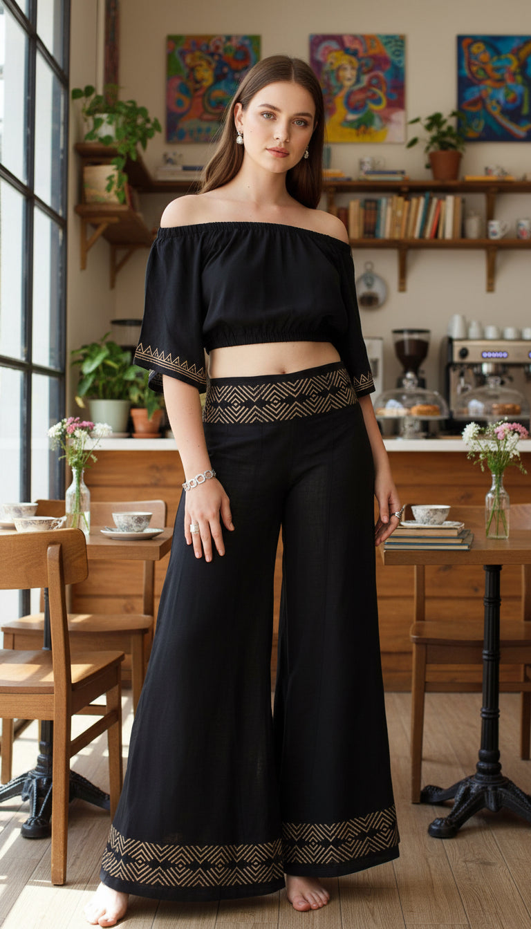 Pantalón Phan Negro