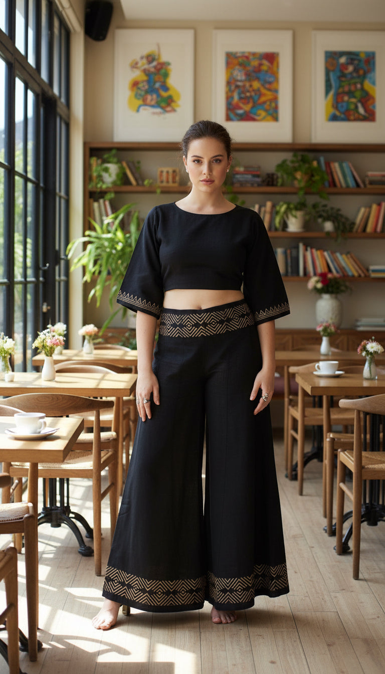 Pantalón Phan Negro