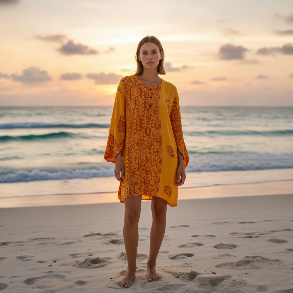 Kurta Clásica Girasol