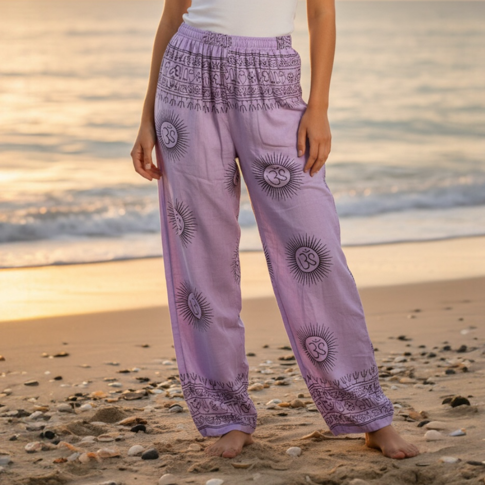 Pantalón Bombacho Lila/Morado