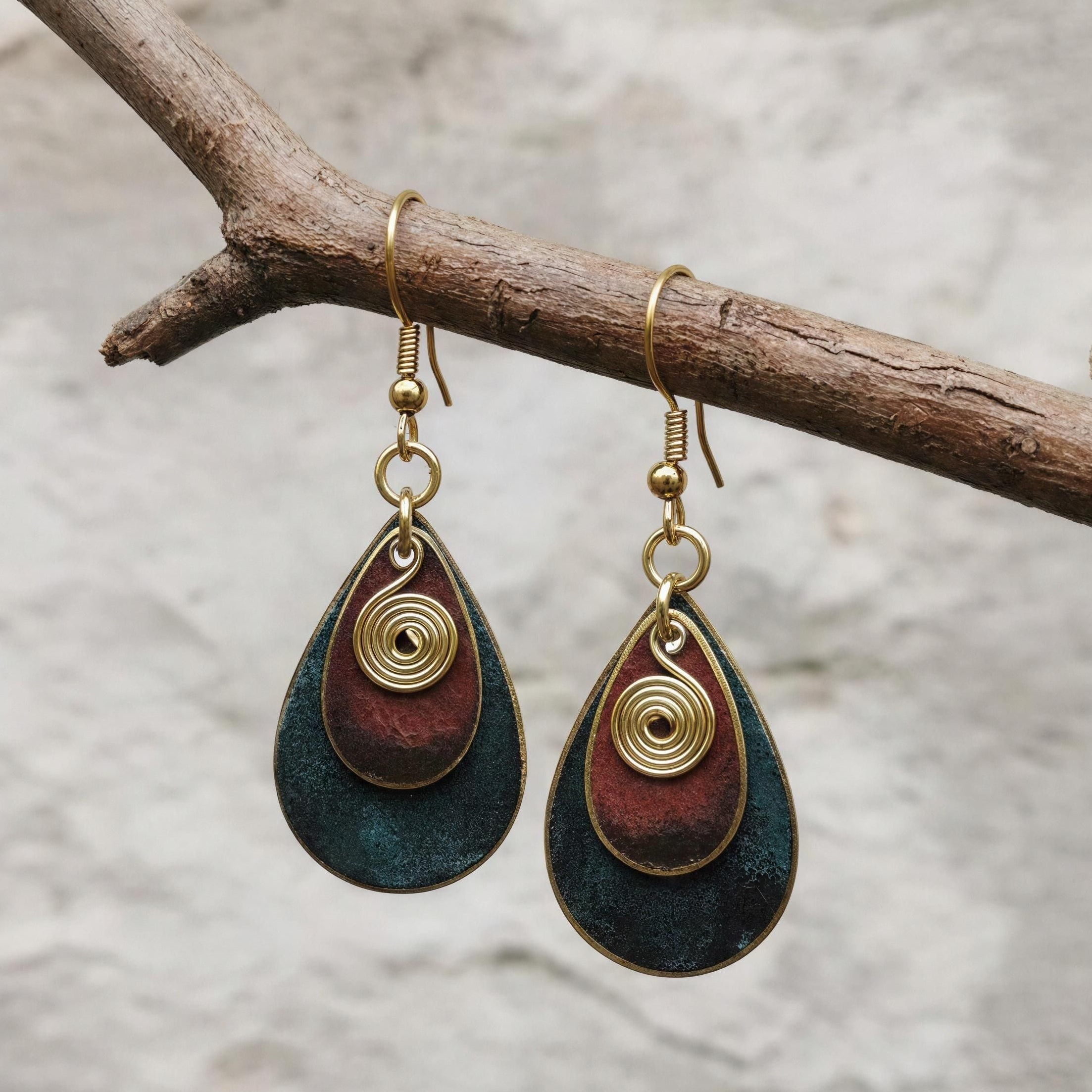 Pendientes Kefren Caribe