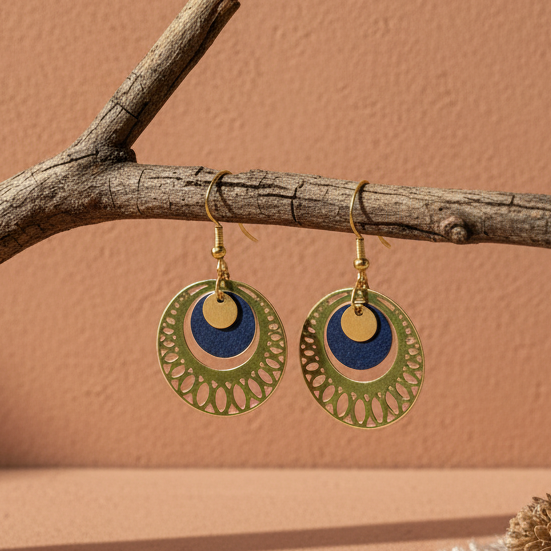 Pendientes Kahl Oliva