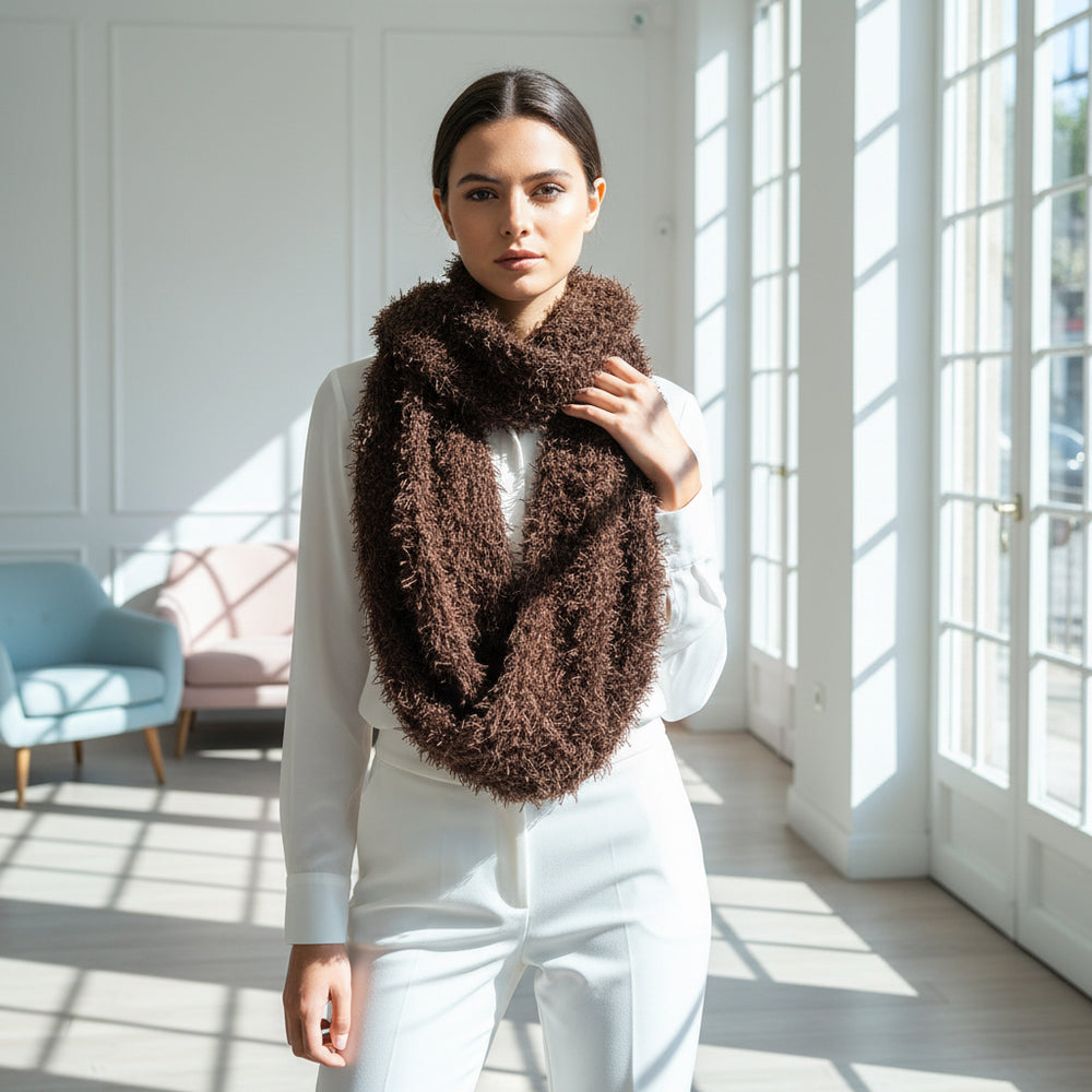 Bufanda MultiposiciónChocolate