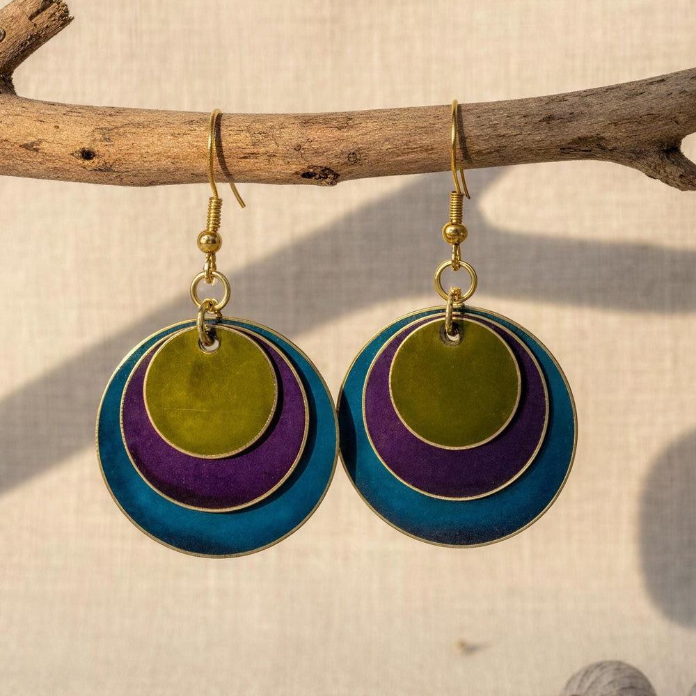 Pendientes Jamaica Azulón