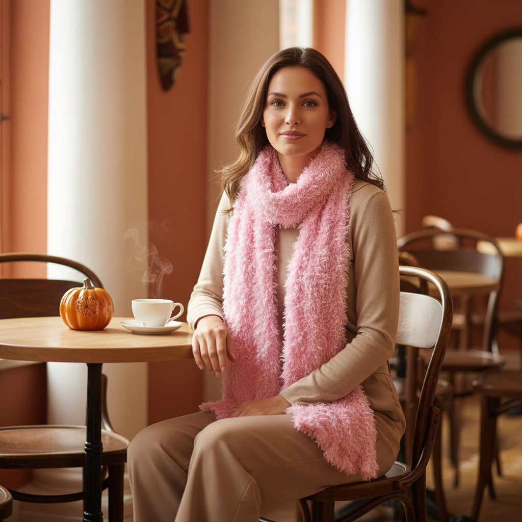 Bufanda Multiposición Rosa