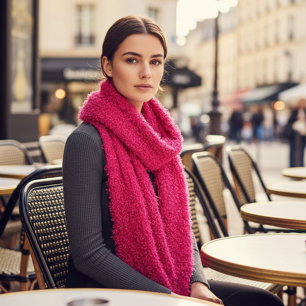 Bufanda Multiposición Fucsia