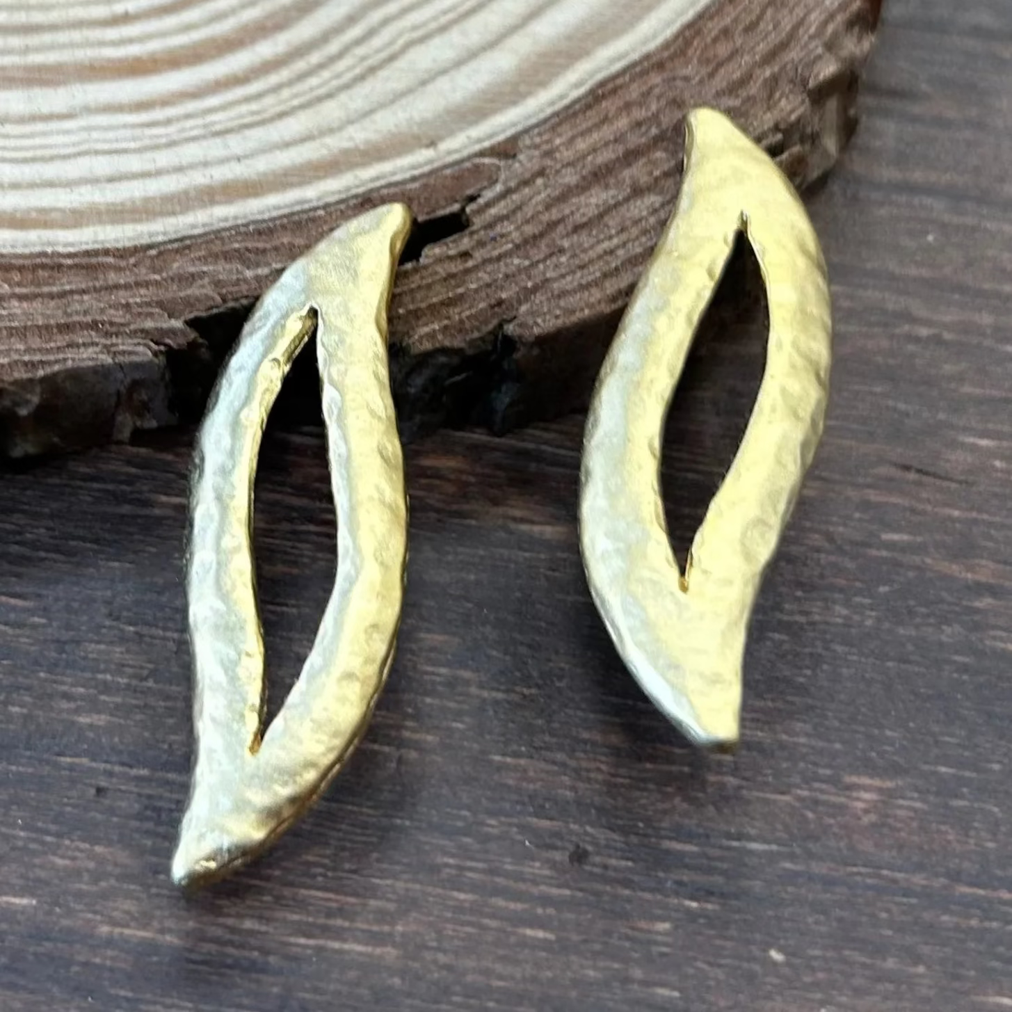 Pendientes Ojal Dorados